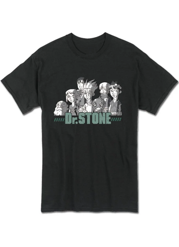 men's simple stylish t-shirts -Dr. Stone - Group 01 Men's T-Shirt