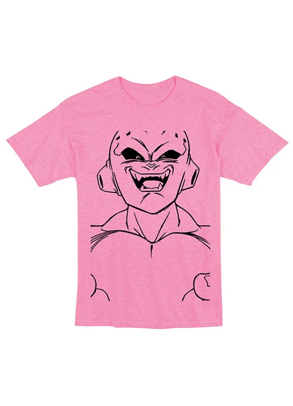 men's striped t-shirts -Dragon Ball Z - Majin Buu Line Art Men's T-Shirt