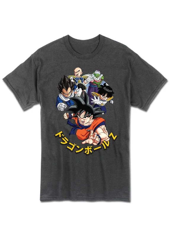 men's designer printed t-shirts -Dragon Ball Z - Z Warriors Men's T-Shirt