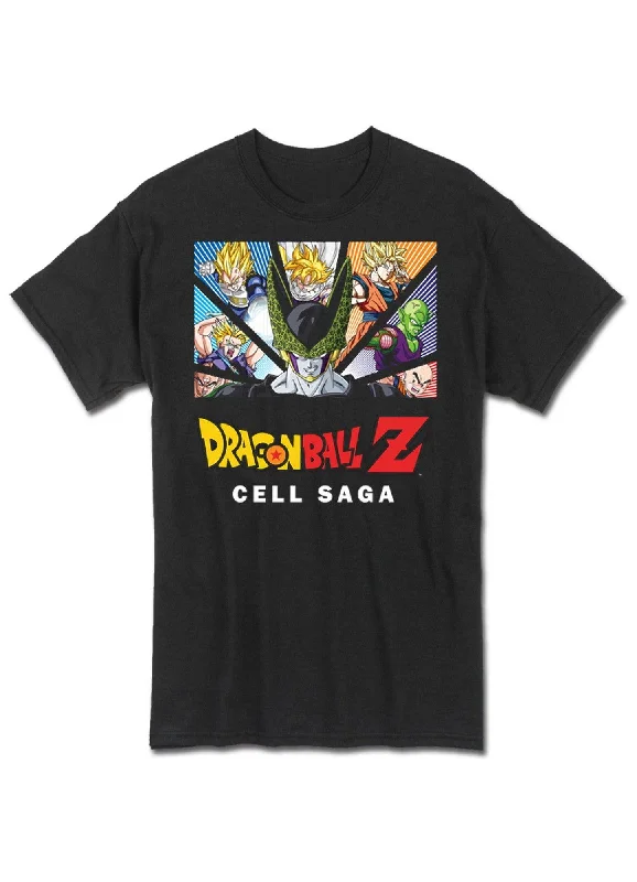 men's high-performance t-shirts -Dragon Ball Z - Cell Saga Men's Black T-Shirt