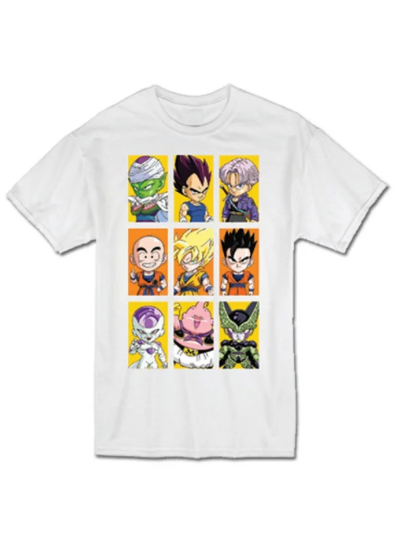 men's designer t-shirts -Dragon Ball Z - SD Men's White T-Shirt