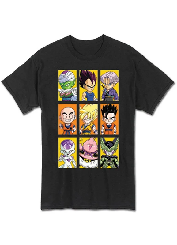 men's cotton t-shirts for summer -Dragon Ball Z - SD Men's Black T-Shirt