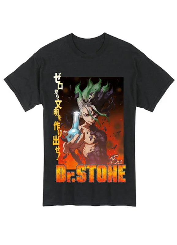 men's performance t-shirts -Dr. Stone - Teaser 1 Art Men's T-Shirt