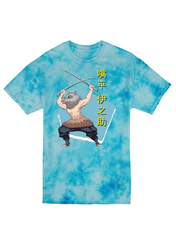 men's funny printed t-shirts -Demon Slayer - Retro Hashibira Inosuke Men's T-Shirt