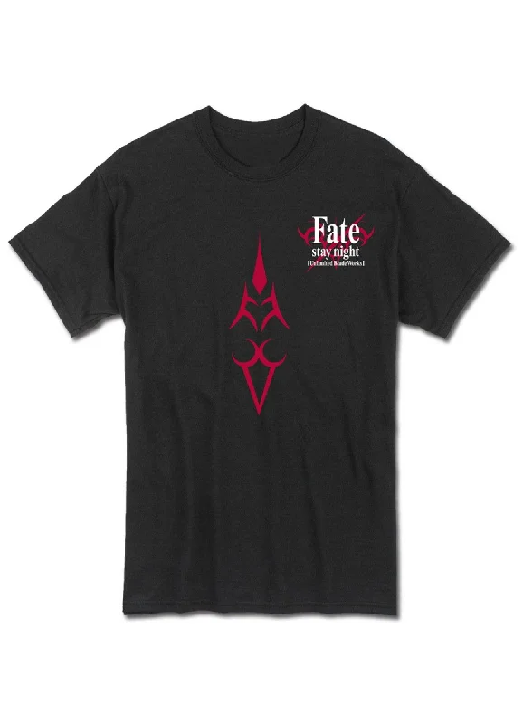 men's t-shirts with funny sayings -Fate/stay night - Shirou Emiya Command Seal T-Shirt