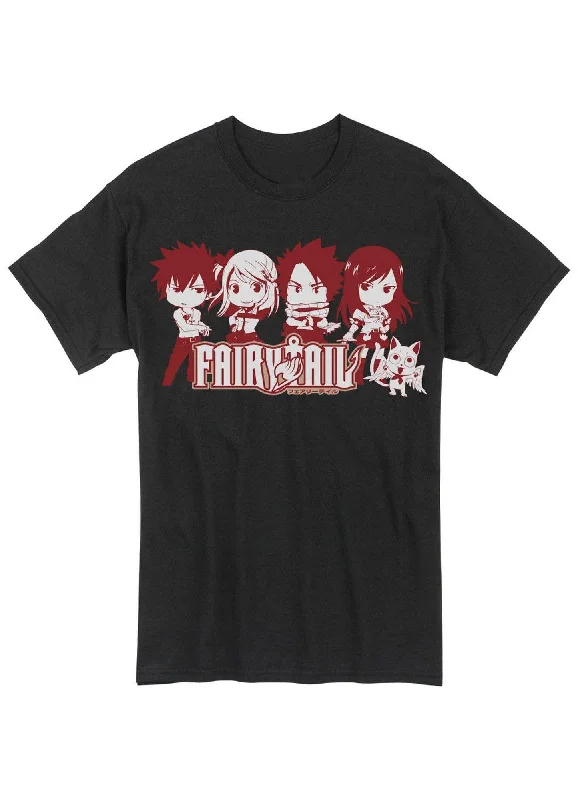 men's personalized t-shirts -Fairy Tail - SD Group Men's Screen Print T-Shirt