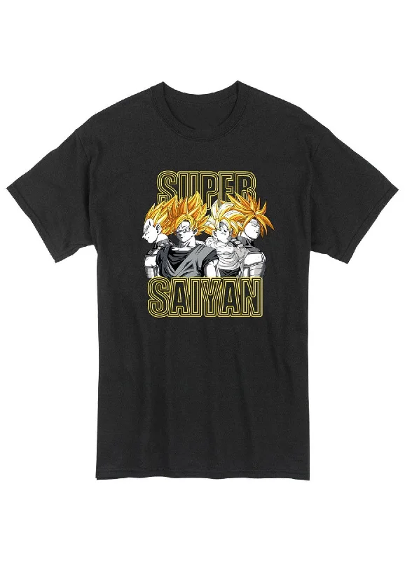 men's graphic design t-shirts -Dragon Ball Z - Super Saiyan Group Men's T-Shirt