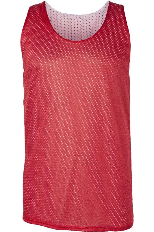 men's loose fit t-shirts -Badger Pro Mesh Reversible Tank Top