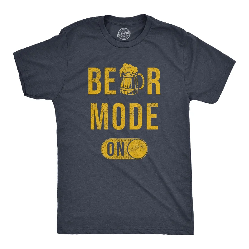 men's loose fit t-shirts -Beer Mode On Men's T Shirt