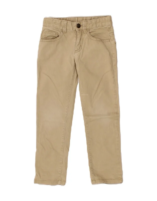 BENETTON Boys Straight Jeans 4-5 Years XS W20 L19  Beige Cotton