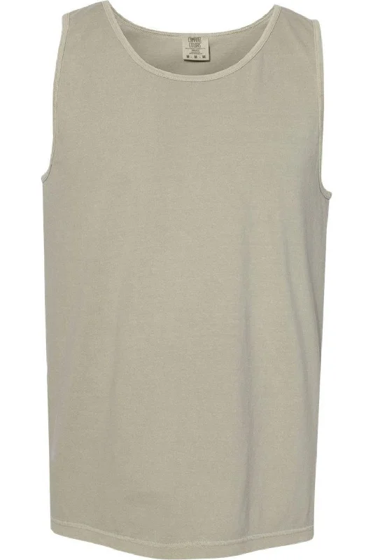 men's athletic fit t-shirts -Comfort Colors Garment-Dyed Heavyweight Tank Top