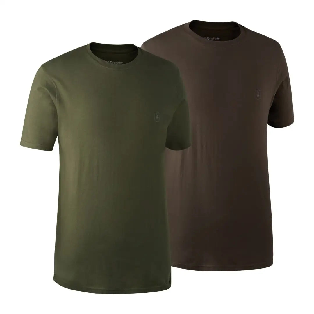 men's high-performance t-shirts -Deerhunter T-Shirt 2-Pack