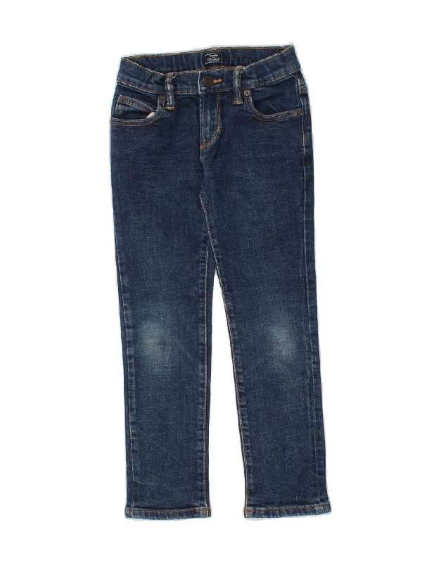 GAP Boys Skinny Jeans 6-7 Years W22 L22 Blue Cotton