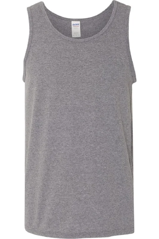 men's slim t-shirts -Gildan Heavy Cotton Tank Top