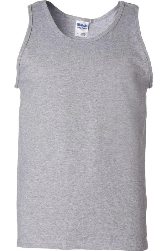 men's plain t-shirts -Gildan Ultra Cotton Tank Top