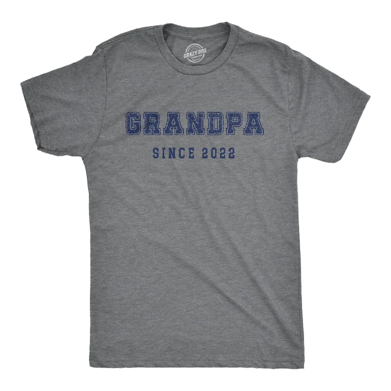 men's polo t-shirts -Grandpa Since 2022 Men's T Shirt