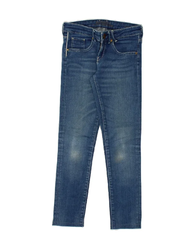 GUESS Boys Skinny Jeans 11-12 Years W26 L24 Blue Cotton