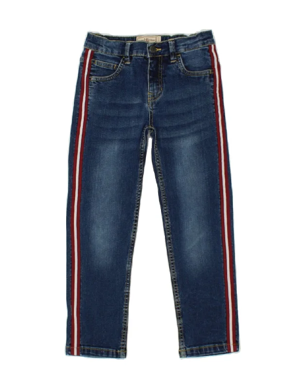 HARMONT & BLAINE Boys Straight Jeans 7-8 Years W22 L20  Blue Cotton