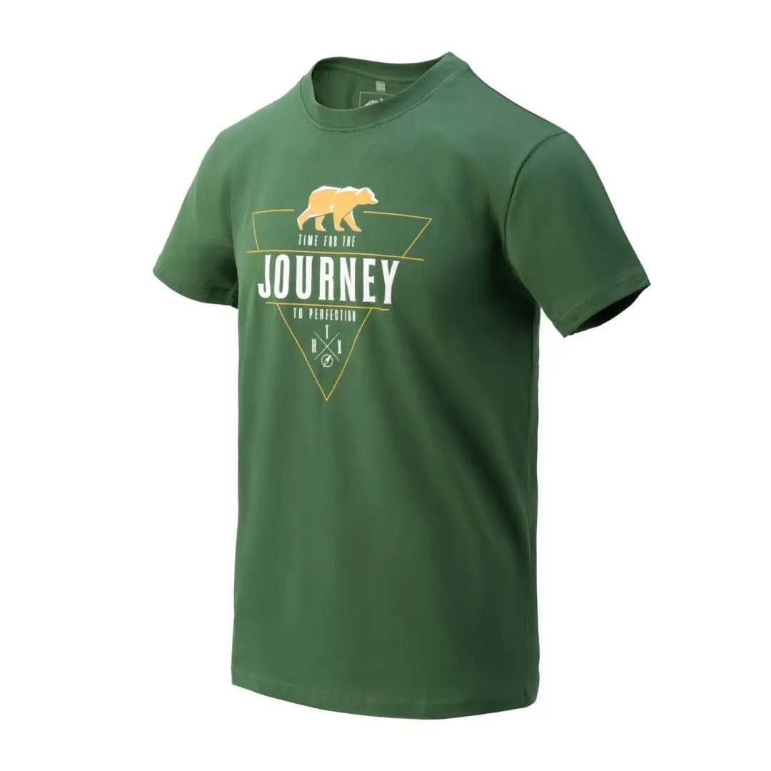 men's outdoor t-shirts -Helikon-Tex Journey to Perfection Cotton T-Shirt