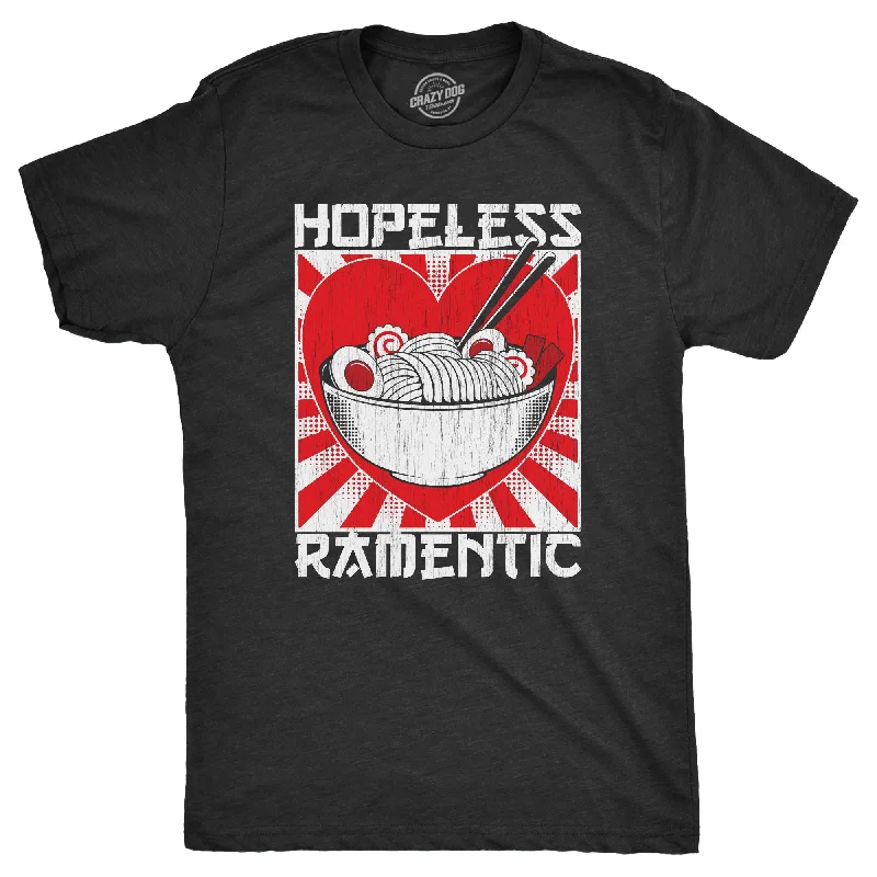 men's streetwear t-shirts -Hopeless Ramentic Men's T Shirt