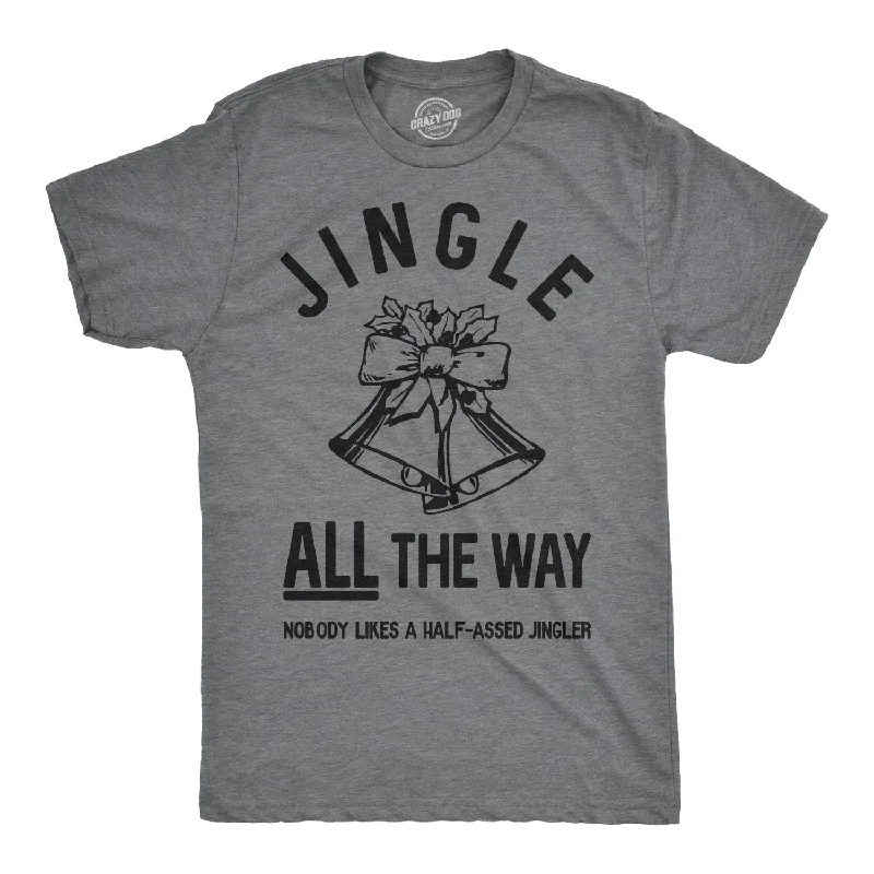 men's summer graphic t-shirts -Jingle All The Way Men's T Shirt