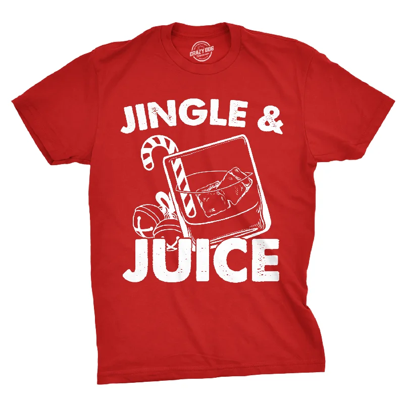 men's cotton t-shirts for summer -Jingle And Juice Men's T Shirt