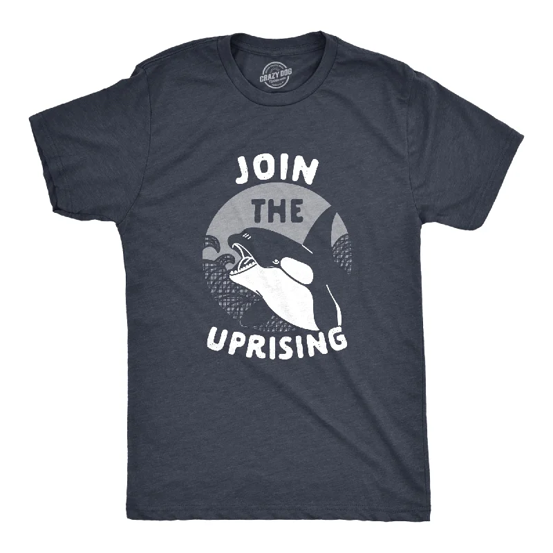 men's soft cotton crewneck t-shirts -Join The Uprising Men's T Shirt