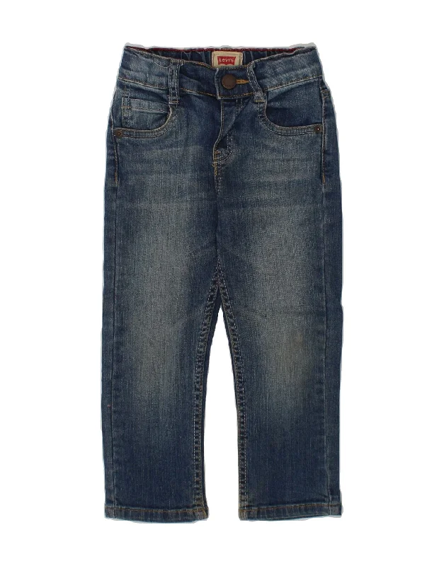 LEVI'S Boys Straight Jeans 2-3 Years W20 L14 Blue