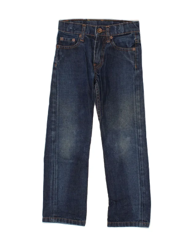 LEVI'S Boys Straight Jeans 4-5 Years W22 L20 Blue