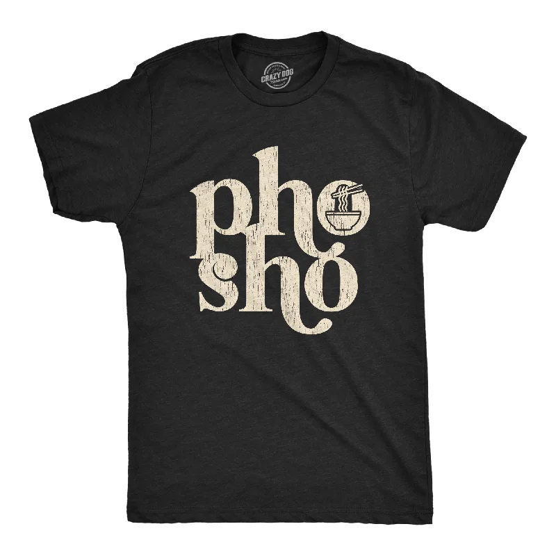 men's oversized t-shirts -Pho Sho Men's T Shirt