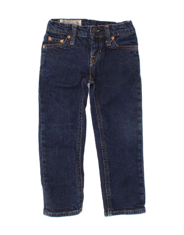 POLO RALPH LAUREN Boys Straight Jeans 2-3 Years W20 L15  Blue Cotton