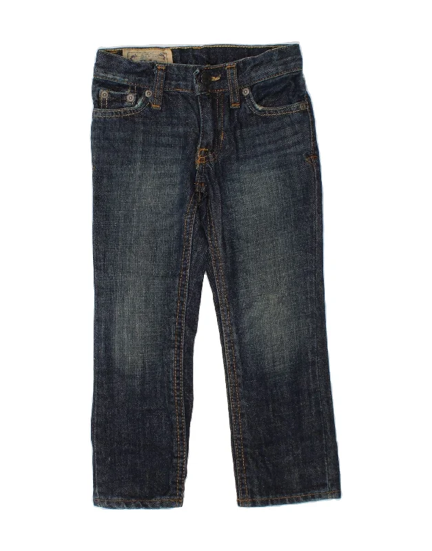 POLO RALPH LAUREN Boys Straight Jeans 2-3 Years W20 L16  Blue Cotton