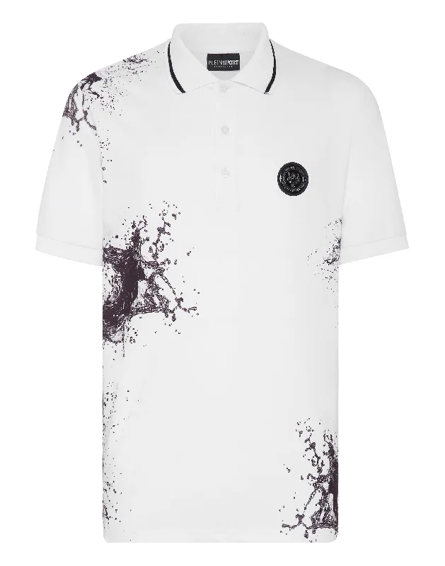 men's casual wear t-shirts -Polo SS Splash Extreme