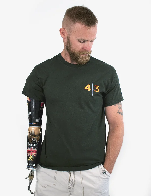 men's modern design t-shirts -43 Commando T-shirt