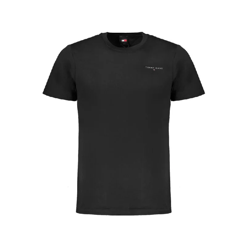 men's workout t-shirts -Tommy Hilfiger  Cotton Men Men's T-Shirt