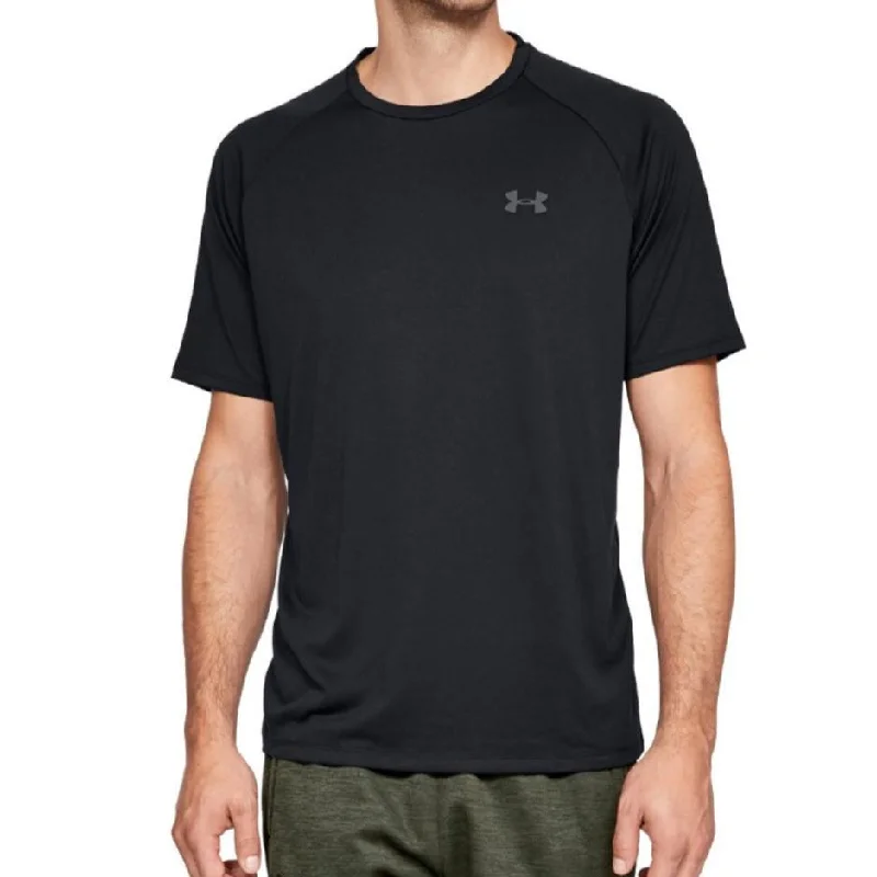 men's graphic t-shirts -Under Armour Tech T-Shirt - Black