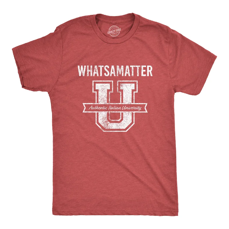 men's unique graphic t-shirts -What's A Matter U Men's T Shirt