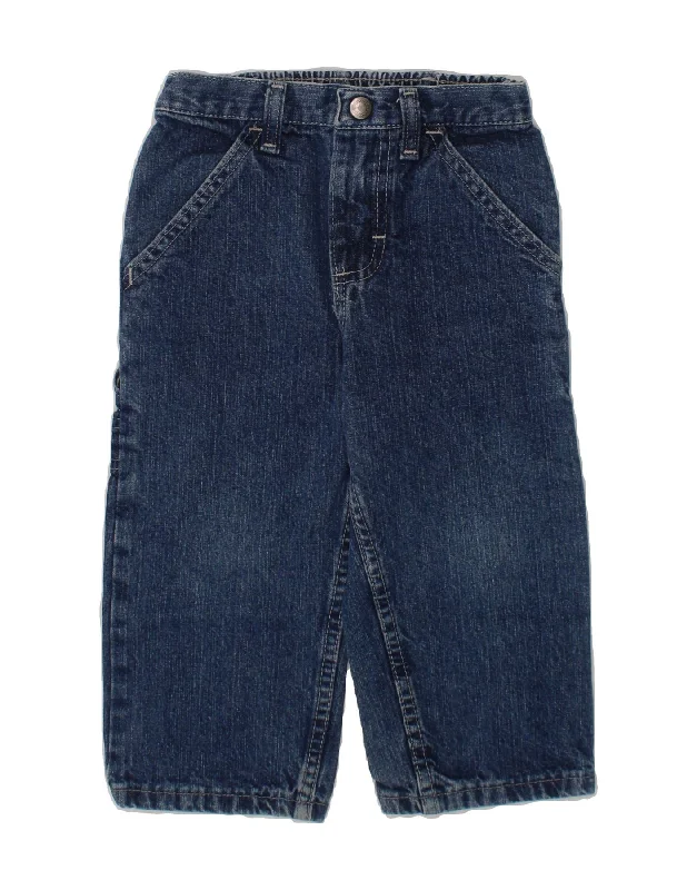 WRANGLER Boys Wide Leg Jeans 2-3 Years W20 L12 Blue Cotton