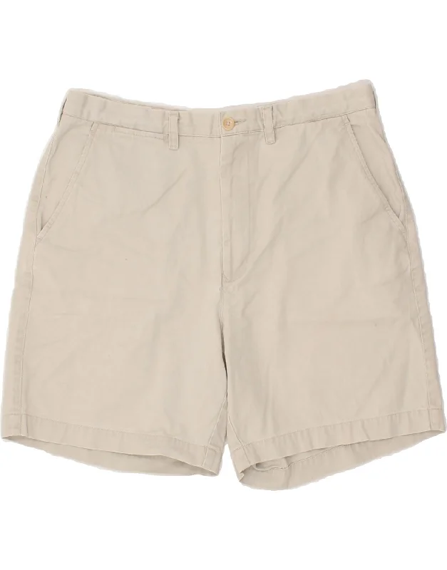 BANANA REPUBLIC Mens Chino Shorts W34 Large Grey Cotton