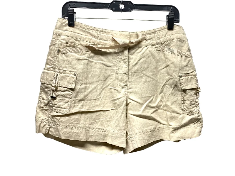 Beige Shorts White House Black Market, Size 6