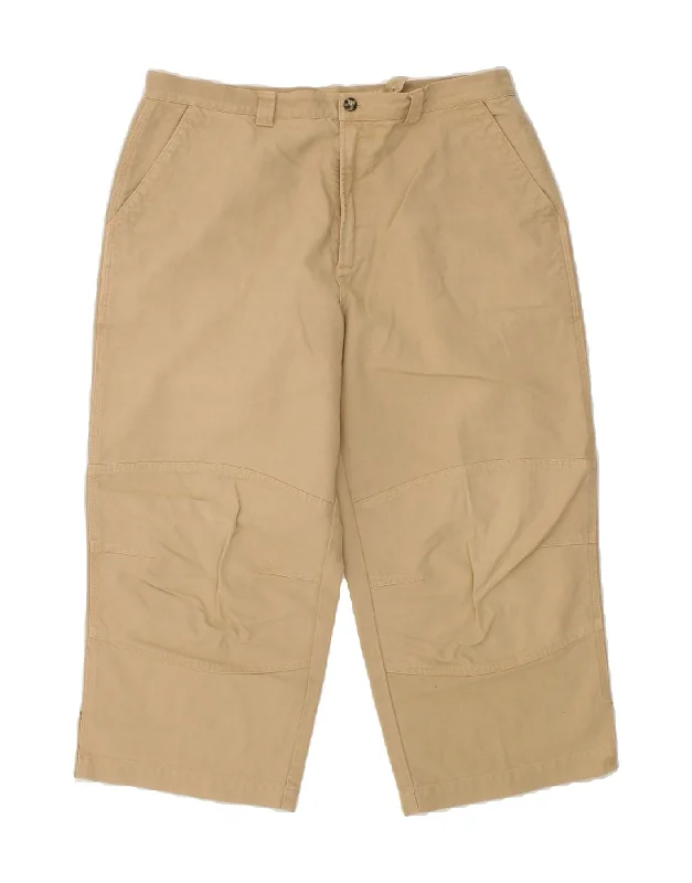 BEST COMPANY Mens Bermuda Shorts IT 50 Large W34 Beige Cotton