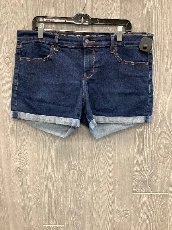 Blue Denim Shorts Old Navy, Size 14