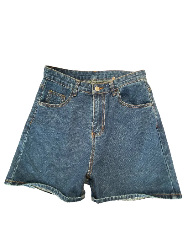 Blue Denim Shorts Shein, Size 6