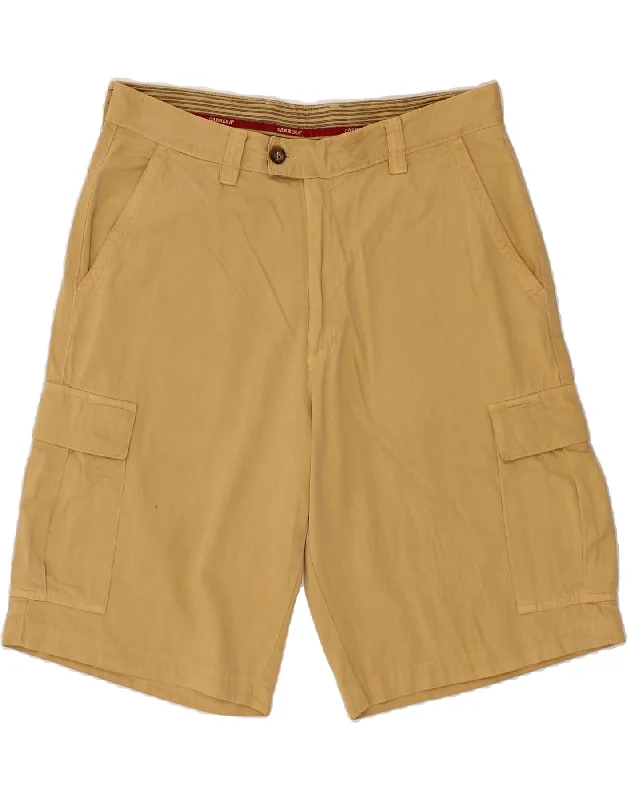 CARRERA Mens Cargo Shorts IT 50 Large W34  Brown Cotton