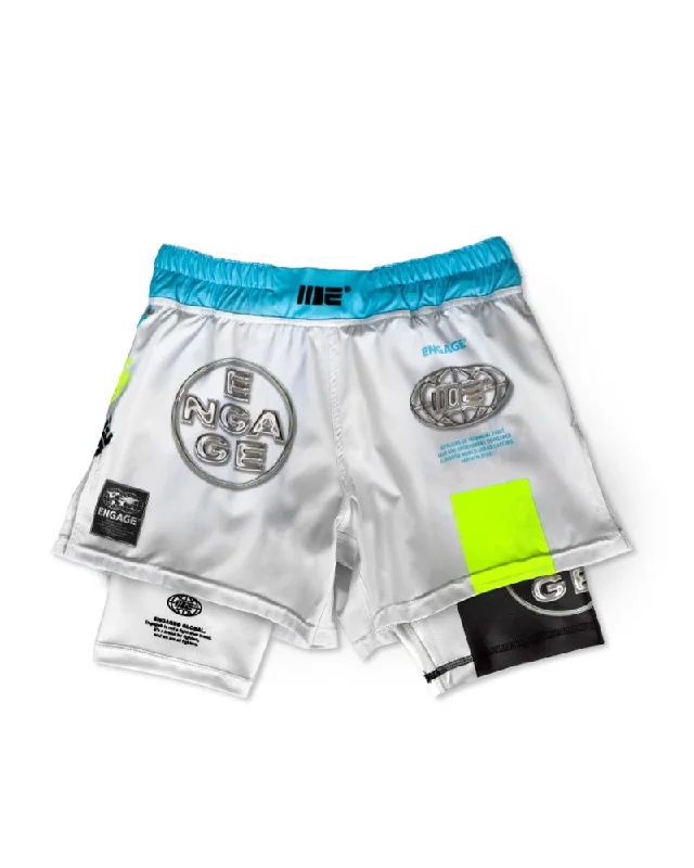 Chrome 2-in-1 Fight Shorts