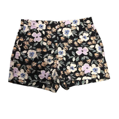 Floral Print Shorts Gap, Size 10