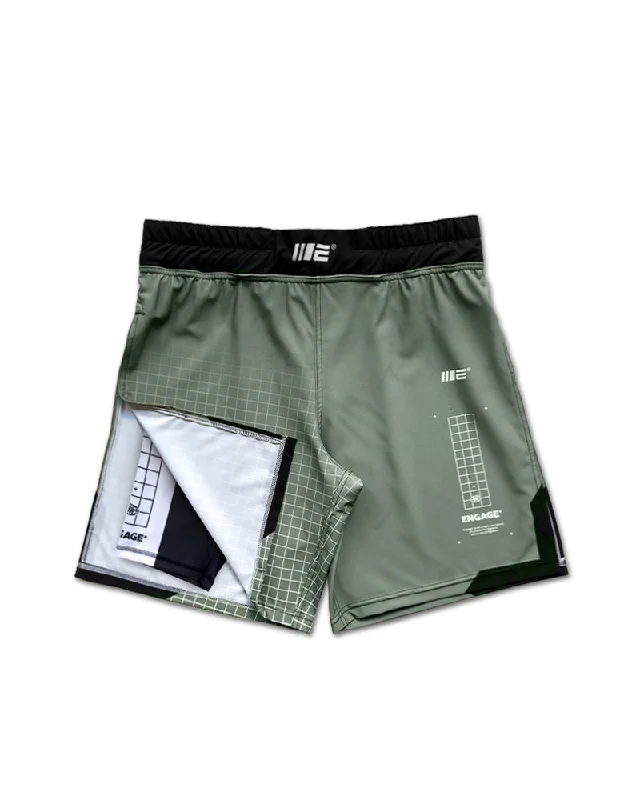 Graph Tech (Olive) 2-in-1 Gladiator Shorts