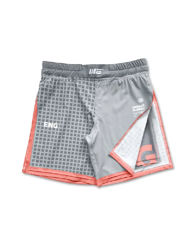 Grid Tech (Grey) 2-in-1 Gladiator Shorts