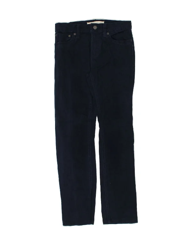 LEVI'S Boys 511 Slim Jeans 11-12 Years W26 L26 Navy Blue Cotton