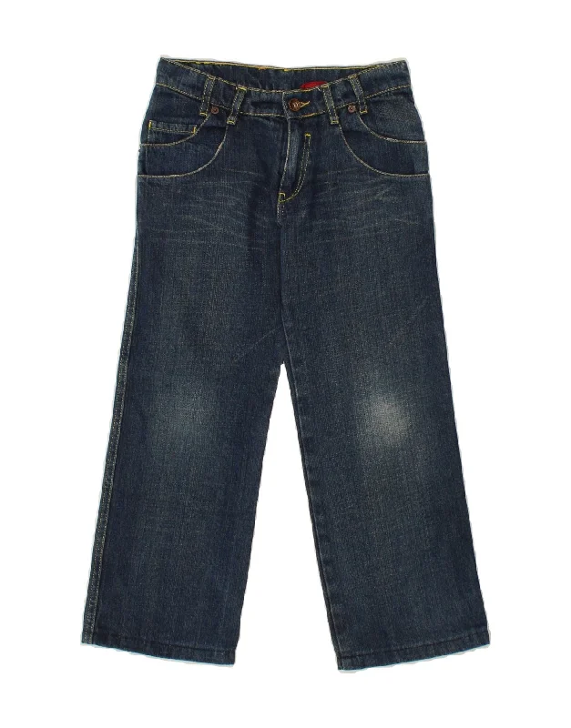 LEVI'S Boys Straight Jeans 9-10 Years W24 L22 Navy Blue